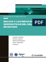 Bolivia y Las Implicancias Geopoliticas Del Golpe