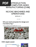 Computer Aided Manufacturing (Cam) 18-Feb-21