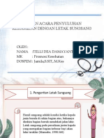 Sap Kehamilan Letak Sungsang (Telli Dea D)