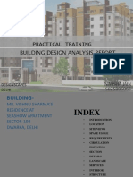 Practical Training Building Design Analysis Report: Nimisha Jain 15025006065 Designscapes Delhi
