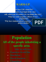 Population Growth and Distribution