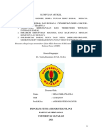 Nesa Parlowansa, Agroekoteknologi, DR - Taufiq Ramdani, S.th.I., M.sos