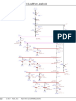 One-Line Diagram - OLV1 (Load Flow Analysis)