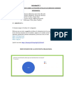 Actividad #1 - Encuesta