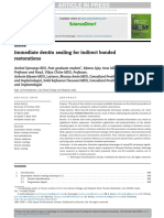 Immediate Dentin Sealing For Indirect Bonded Restorations: Sciencedirect