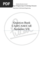 CADCAM LAB MANUAL ME3681 | PDF | Computer Aided Design | Screw