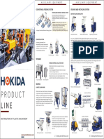 HOKIDA Product Line - Tri-Fold Brochure Reduced