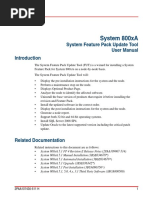 System 800xa: System Feature Pack Update Tool User Manual