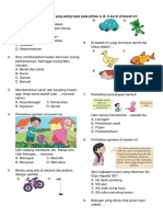 Latihan Soal Tema 7