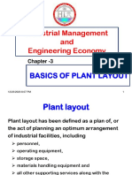 Basics of Industrial Plant Layout Optimization