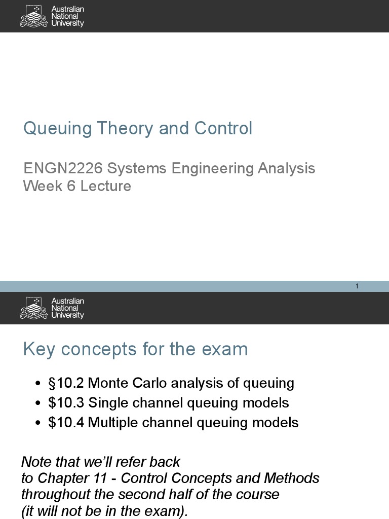 Queuing Theory: Models & Analysis | PDF | Airport | Teaching Mathematics