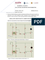 Simulación. Aplicación Del Transistor Como Interruptor