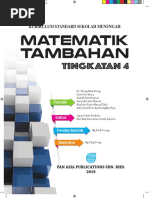 Matematik Tambahan Tingkatan 4