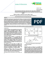 Absorbance Ratio Spectrophotometric Method For The Simultaneous Estimation of Dexamethasone Sodium Phosphate and Atropine Sulphate in Eye Drop