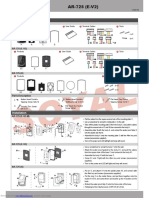 AR-725 (E-V2-M) : Access Control System