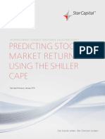 Research 2016-01 Predicting Stock Market Returns Shiller CAPE Keimling