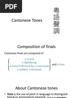 Cantonese Tones