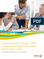 Impresora Xerox Phaser 3260 E Impresora Multifunción Xerox Workcentre 3225