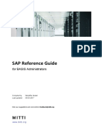 SAP Reference Guide