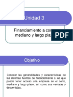 Unidad 3 Financiamiento A Largo Plazo