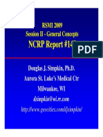 Simpkin - NCRP Report 147