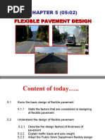 CHAPTER 5 (05:02) : Flexible Pavement Design