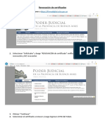 Renovacion de Certificados Paso A Paso