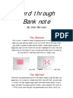 Card Through Banknote (1tr) (2003)