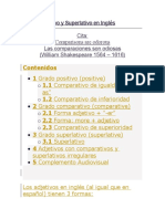 El Comparativo y Superlativo en Inglés