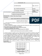 AVALIAÇÃO FORMAL N2 - GESTÃO DE PESSOAS - 20211