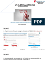 Crear Cuenta Autodesk