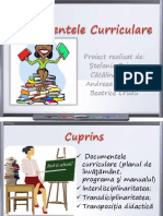 Documentele Curriculare