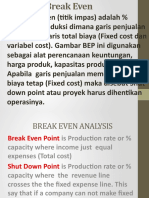 Break Even Analysis Complete