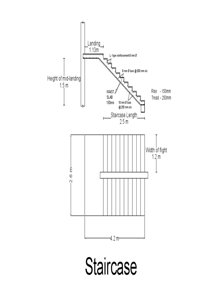 Staircase Detailing | PDF
