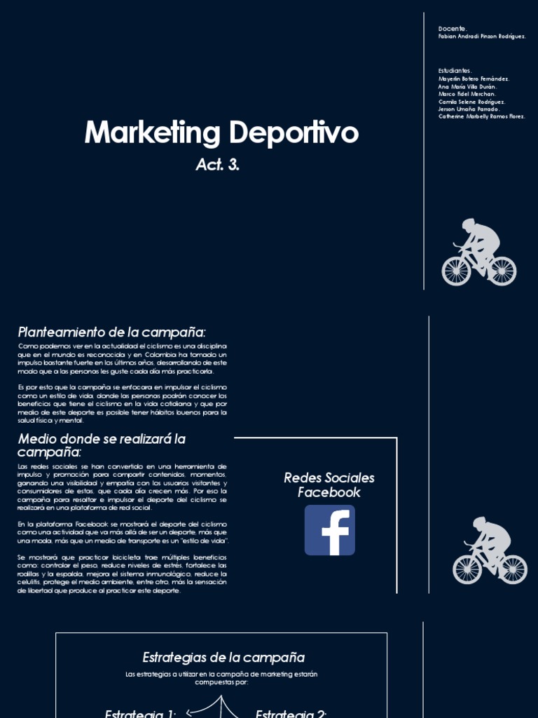AA3 Marketing Deportivo | PDF | Deportes | Servicio de redes sociales
