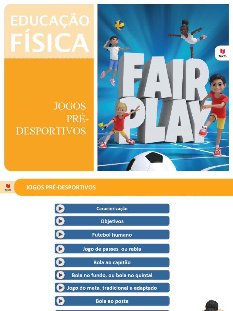 Exemplos de Jogos Pré-Desportivos | PDF | Futebol | Voleibol