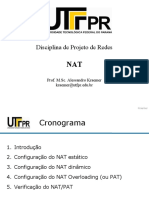 Configurando NAT, PAT e verificando traduções