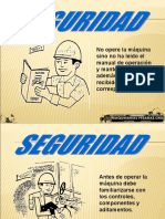 Manual de seguridad para operación de maquinaria