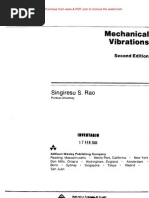 Mechanical Vibrations by SS Rao 4th Edition Solution Manual Chapter 06