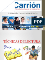 TÉCNICAS DE LECTURA