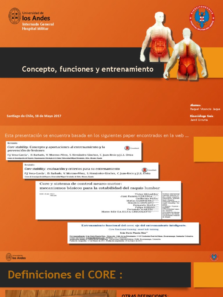 Componentes y Funciones del Core | PDF | Abdomen | Sistema ...