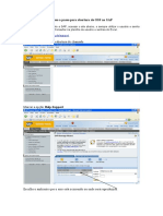 Passo a passo para abertura e consulta de OSS na SAP