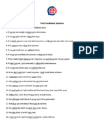 Name: Laura Ramirez: First Conditional Exercise - Put The Verb Into The Correct First Conditional Form