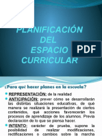 5- Planificación Del Espacio Curricular