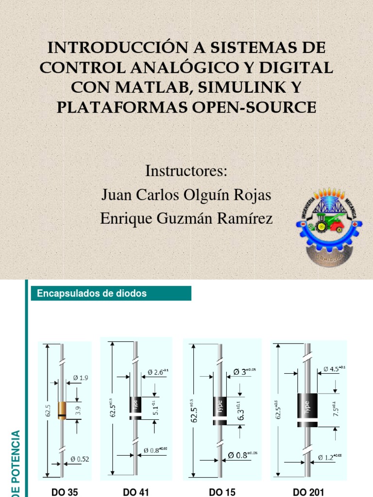 Introducción A Sistemas de Control Analógico y Digital Con Matlab ...