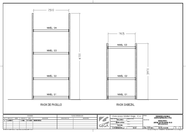 Detalle Rack | PDF