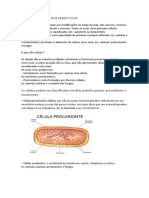 CELULAS E SUAS CARACTERISTICAS 6 ANO