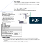 Data Table:: Calculations and Conclusion