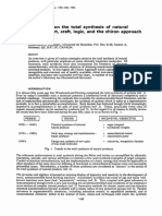 (13653075 - Pure and Applied Chemistry) Reflections On The Total Synthesis of Natural Products - Art, Craft, Logic, and The Chiron Approach