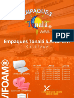 Catálogo Empaques Tonala 2021